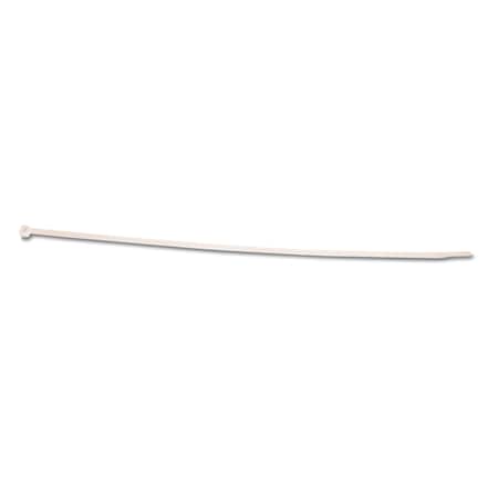 Tatco Cable Tie, 8 in L, Natural, Nylon, 50 lb Strength, 1000 PK 22200
